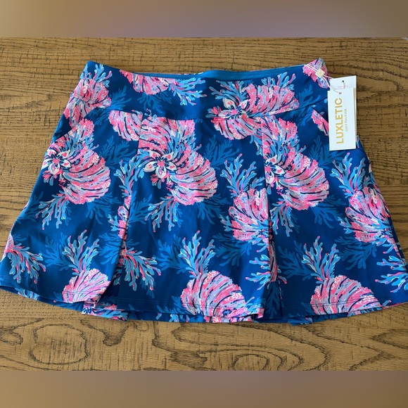 Lilly Pulitzer Shasta Skirt Skort Tennis Golf Pickleball Size 12 BRAND NEW NWT - Picture 3 of 4